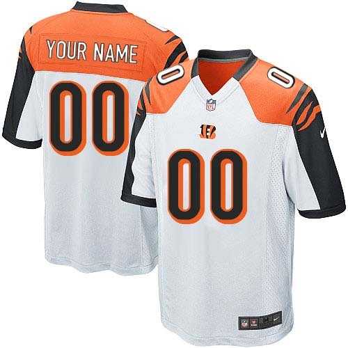 Youth Nike Cincinnati Bengals Customized White Team Color Stitched NFL Game Jersey,We sell and wholesale Youth Nike Cincinnati Bengals Customized White Team Color Stitched NFL Game Jersey on line form chian!
